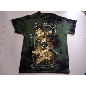 Dragon Ball Z Goku‎ Vegeta Tie Dye T Shirt Anime Manga Toei Animation Size S